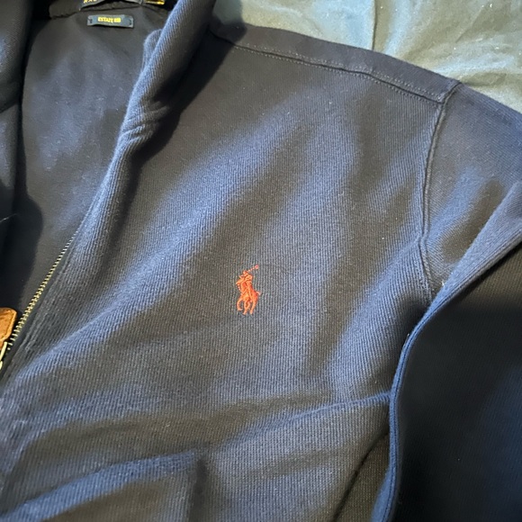 Ralph Lauren 2 Piece Tracksuit Navy LG - Picture 2 of 6